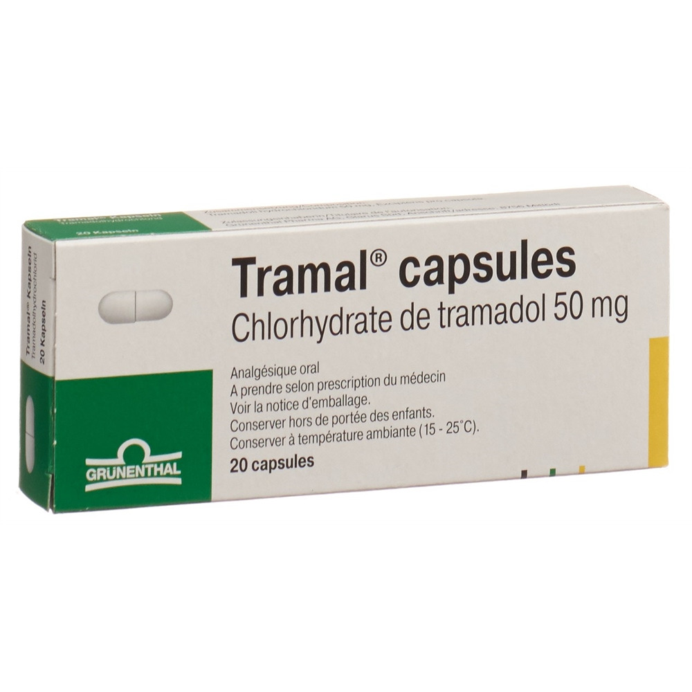 TRAMAL caps 50 mg blist 20 pce, image 2 sur 2