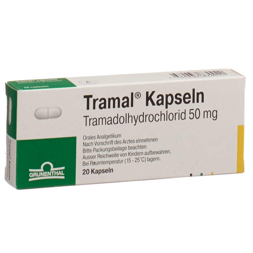 TRAMAL caps 50 mg blist 20 pce, image principale