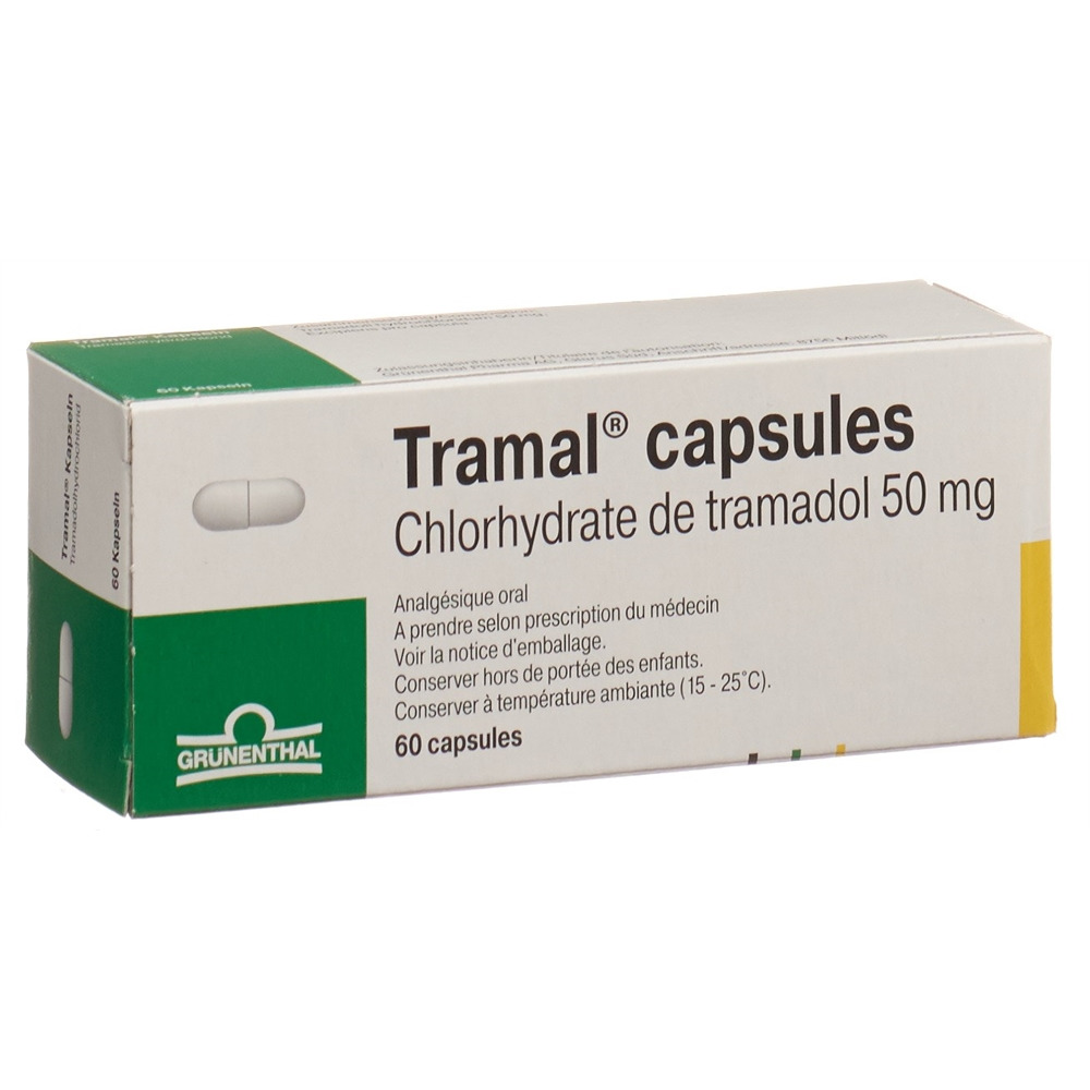 TRAMAL caps 50 mg blist 60 pce, image 2 sur 2