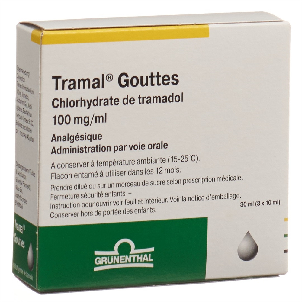 TRAMAL gouttes 100 mg/ml fl 10 ml, image 2 sur 2