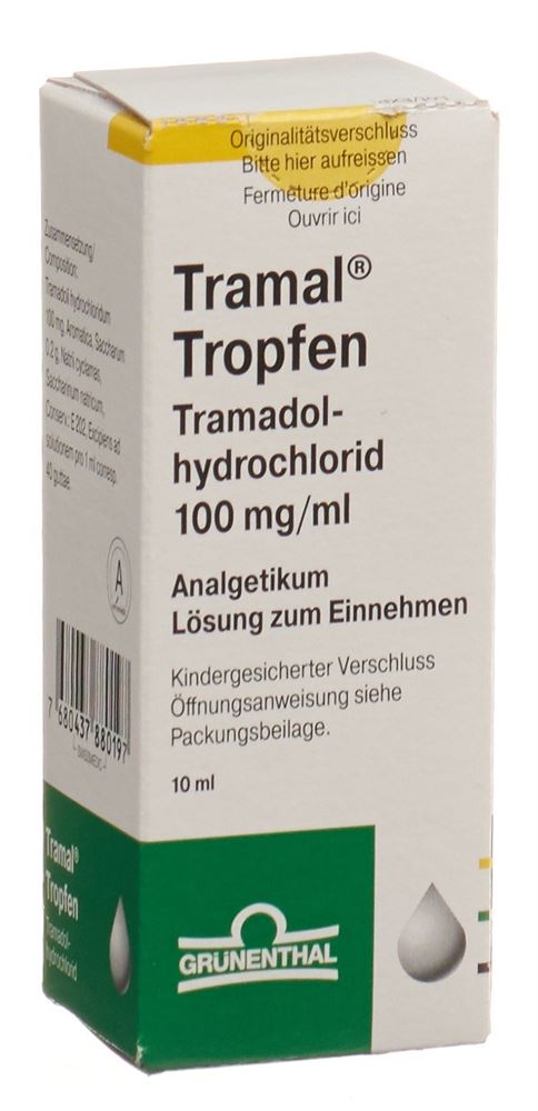 TRAMAL gouttes 100 mg/ml fl 10 ml, image principale