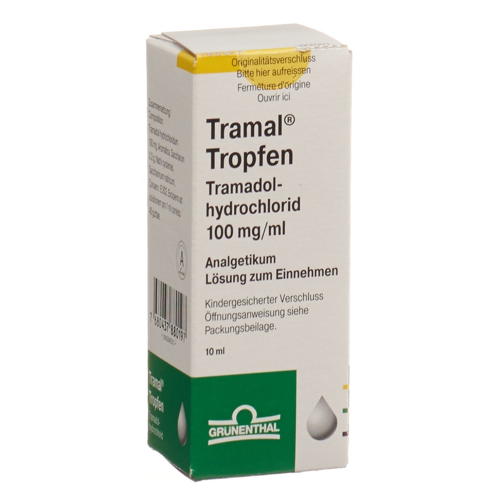 TRAMAL Tropfen 100 mg/ml Fl 10 ml, Hauptbild