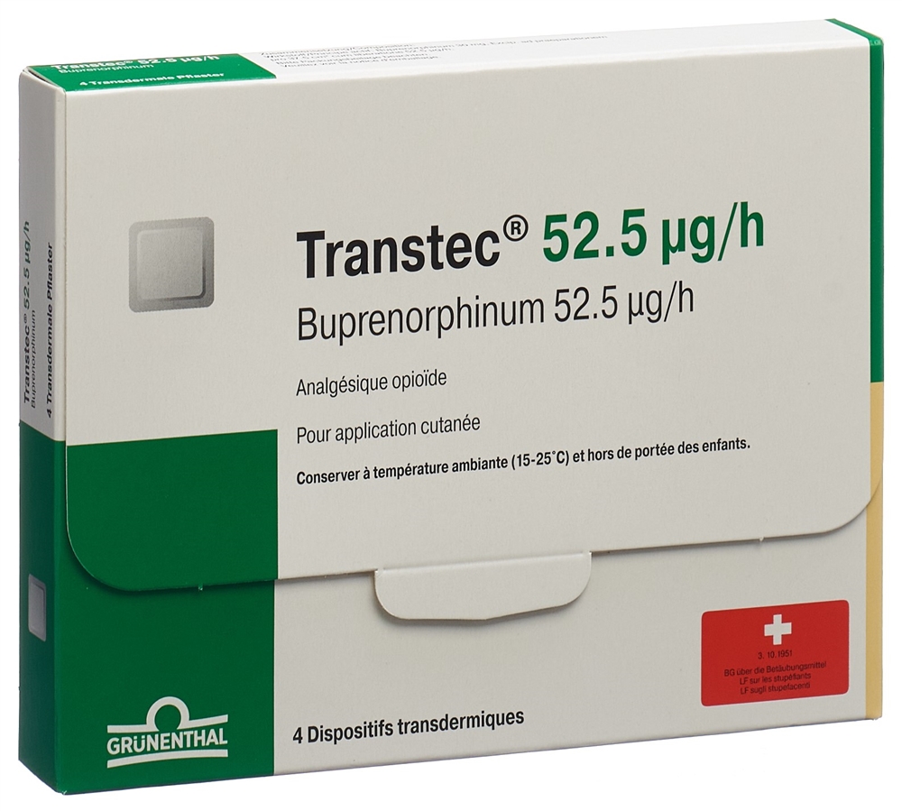 TRANSTEC Matrixpfl 52.5 mcg/h Btl 4 Stk, Bild 2 von 2