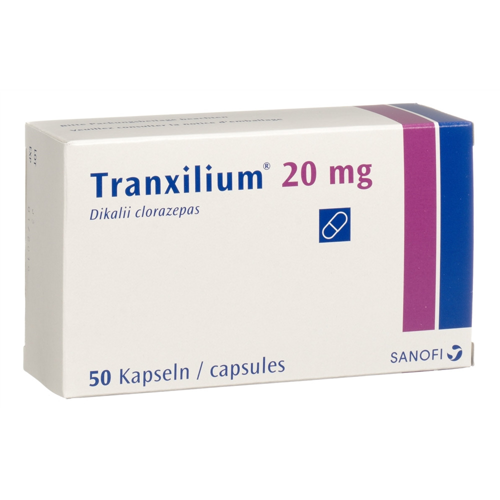 TRANXILIUM caps 20 mg blist 50 pce, image principale