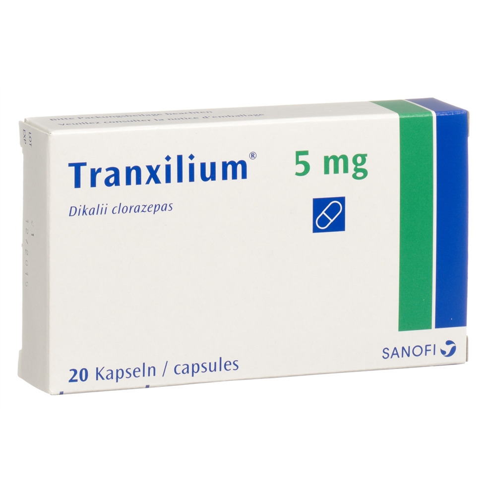 TRANXILIUM caps 5 mg blist 20 pce, image principale