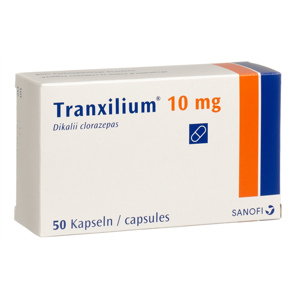 TRANXILIUM Kaps 10 mg Blist 50 Stk, Hauptbild