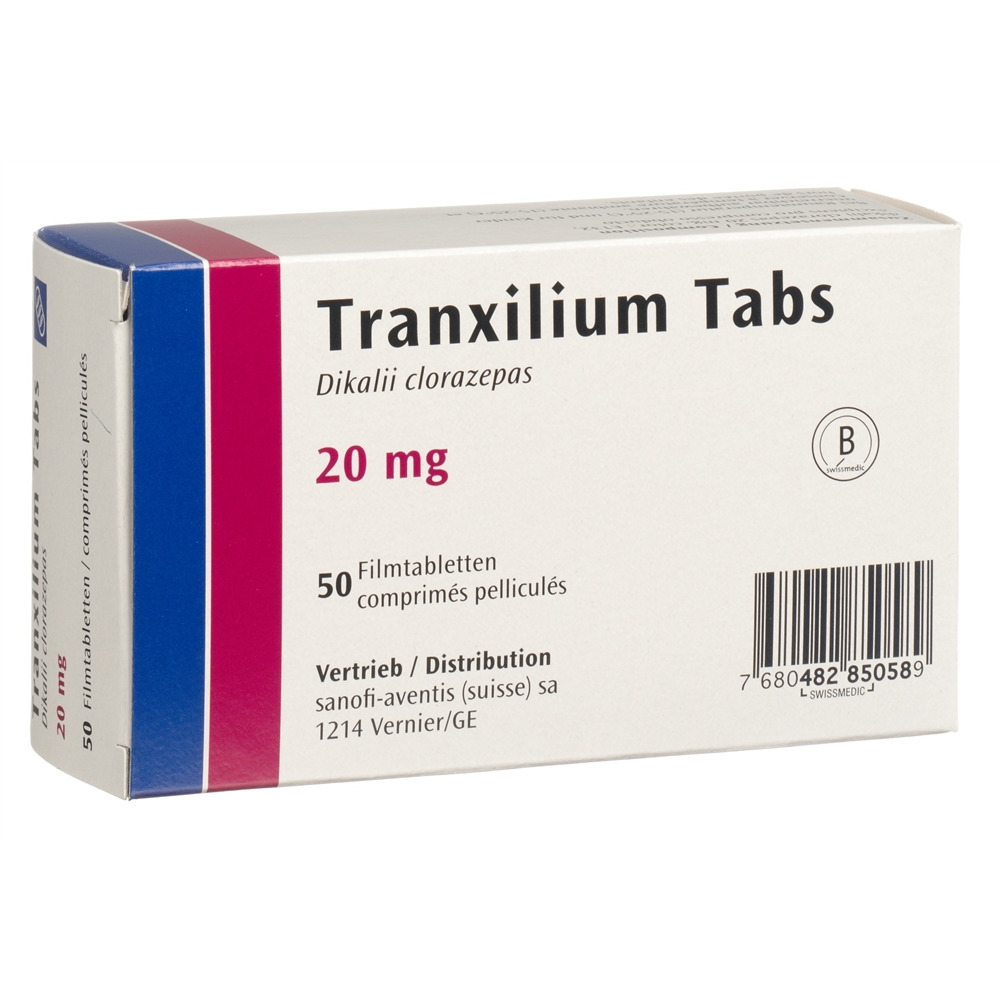 TRANXILIUM Tabs 20 mg, image 2 sur 2