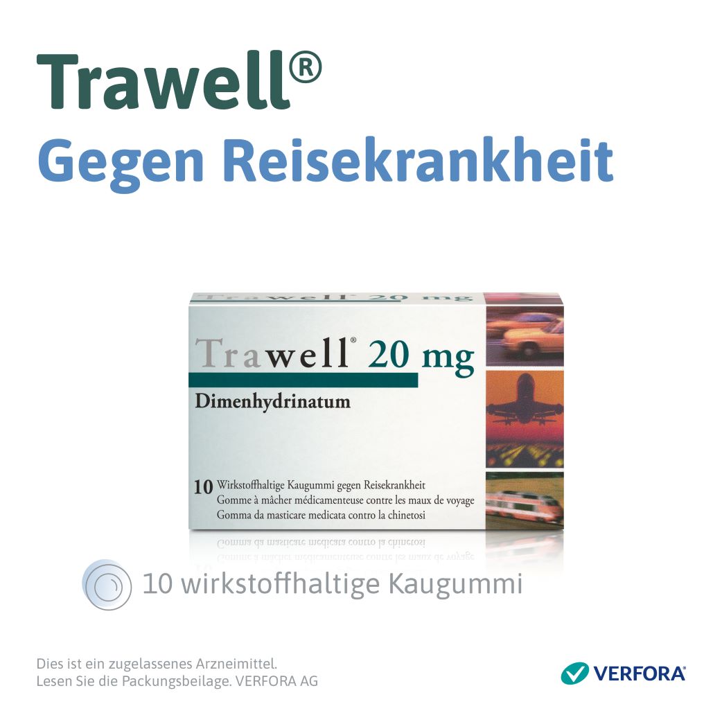 TRAWELL chewing gums dragées 20 mg, image 2 sur 5