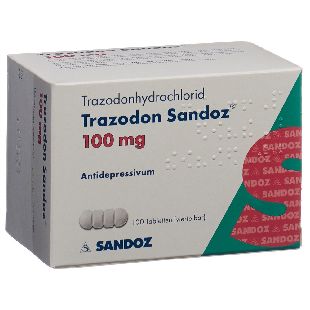 TRAZODONE Sandoz 100 mg, image principale