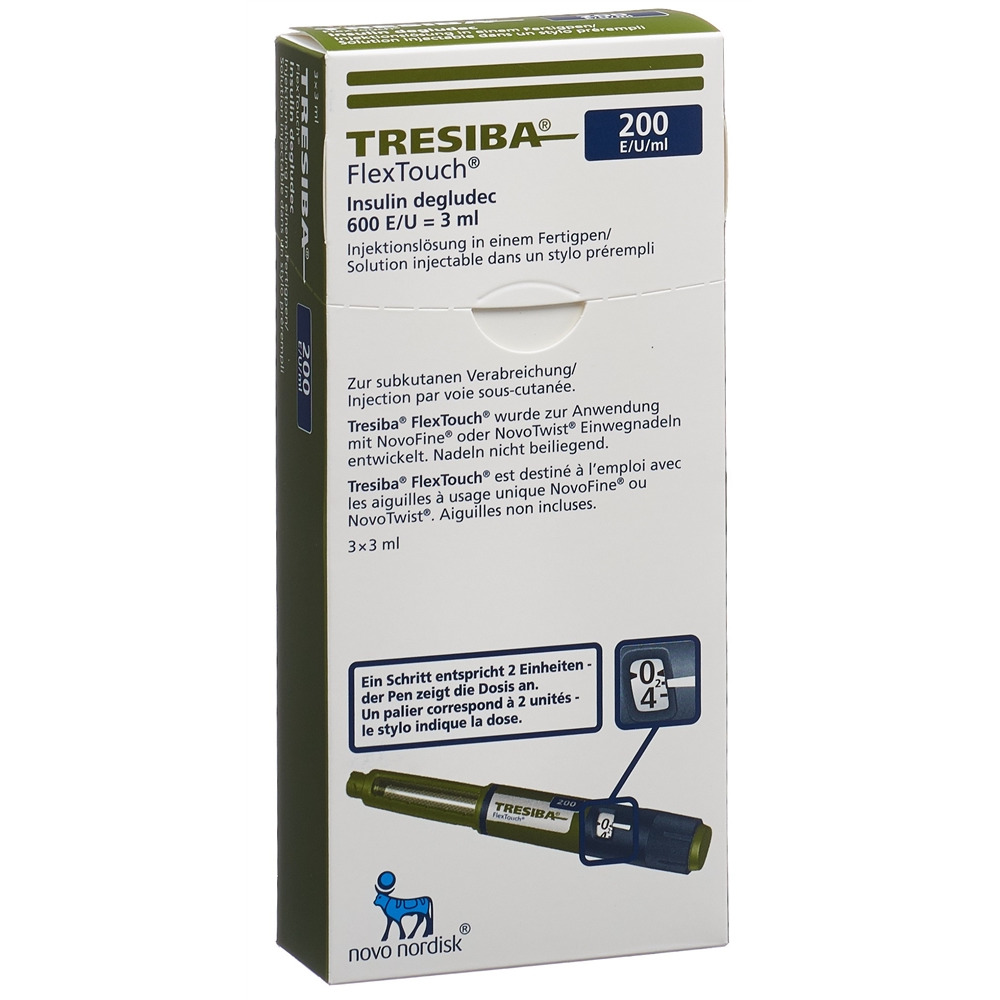 TRESIBA FlexTouch 200 E/ml, Hauptbild