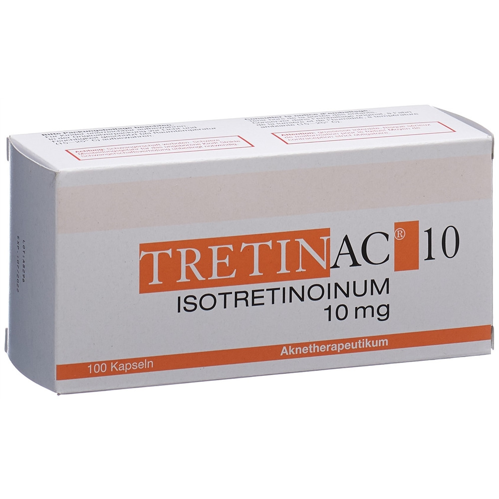 TRETINAC caps moll 10 mg blist 100 pce, image principale