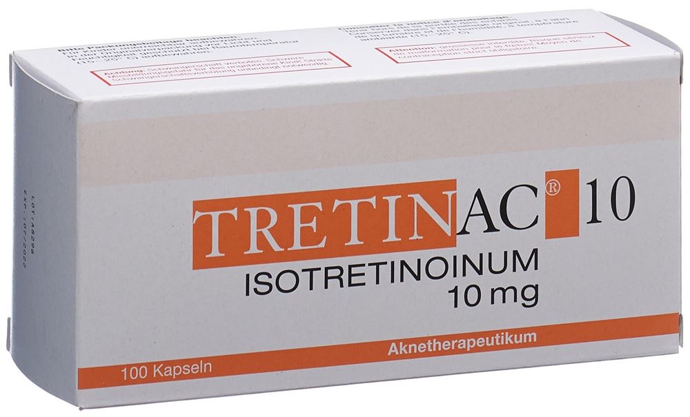 TRETINAC caps moll 10 mg blist 100 pce, image principale