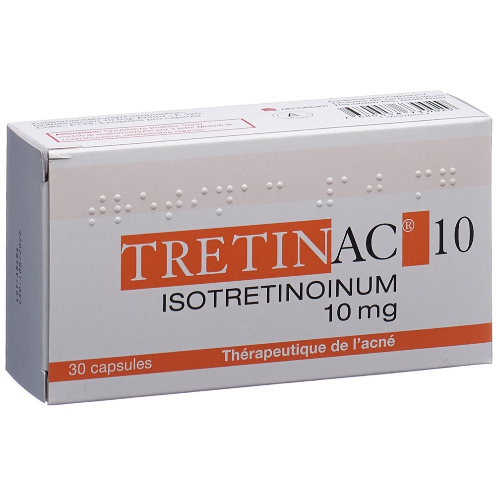 TRETINAC caps moll 10 mg blist 30 pce, image 2 sur 2