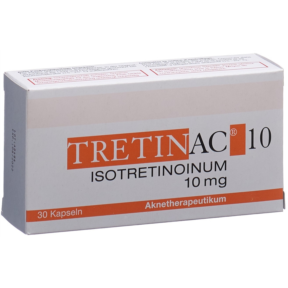 TRETINAC caps moll 10 mg blist 30 pce, image principale