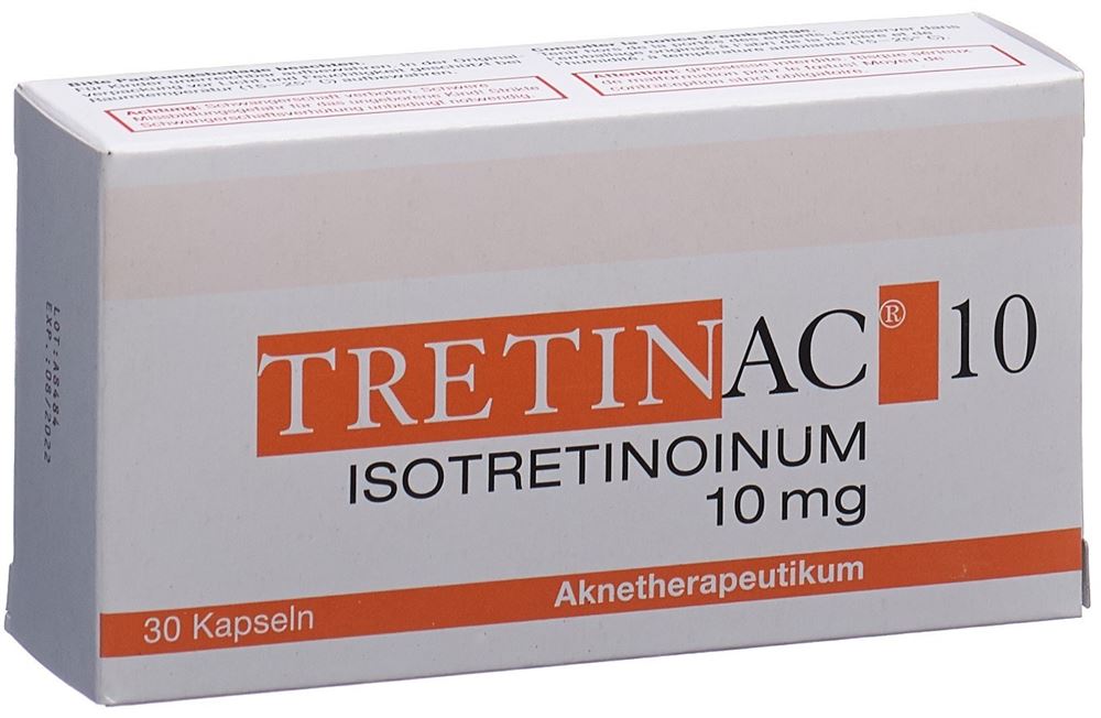 TRETINAC caps moll 10 mg blist 30 pce, image principale