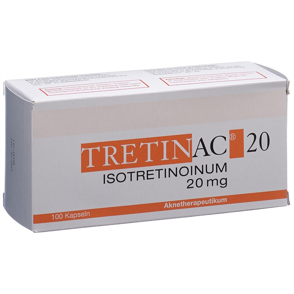 TRETINAC caps moll 20 mg blist 100 pce, image principale