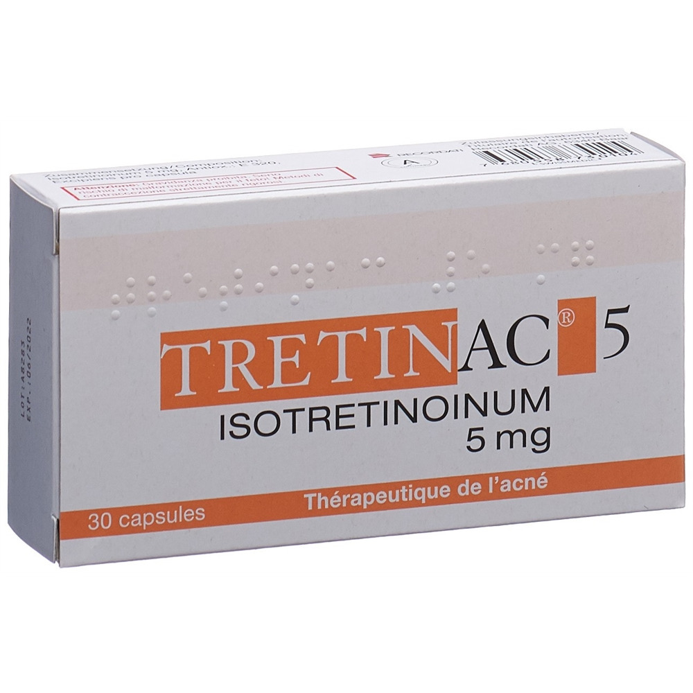 TRETINAC caps moll 5 mg blist 30 pce, image 2 sur 2