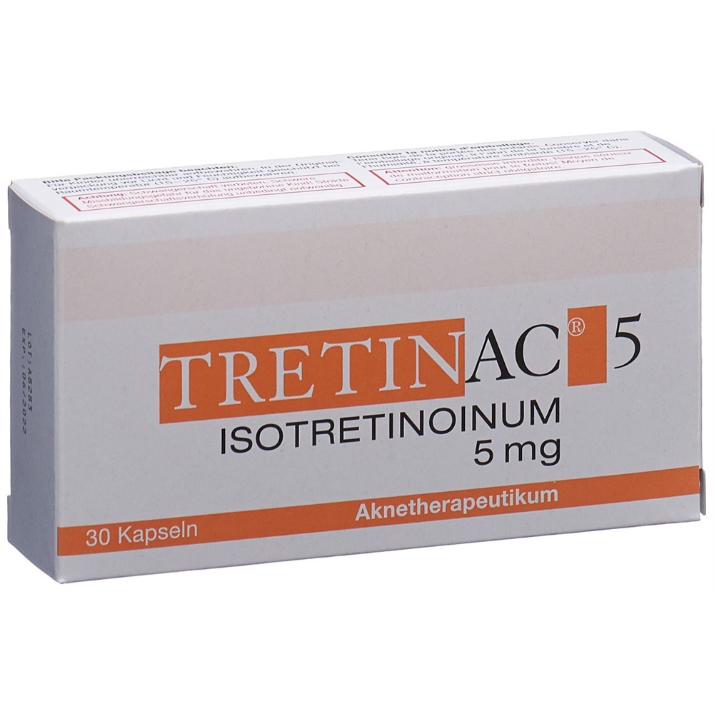 TRETINAC caps moll 5 mg blist 30 pce, image principale