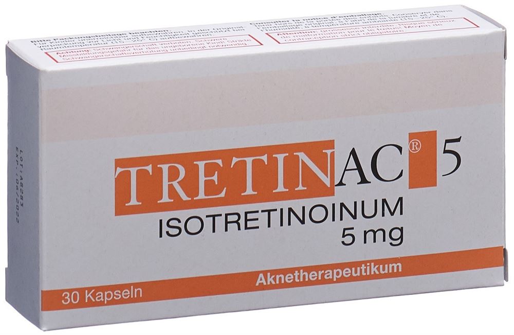 TRETINAC caps moll 5 mg blist 30 pce, image principale