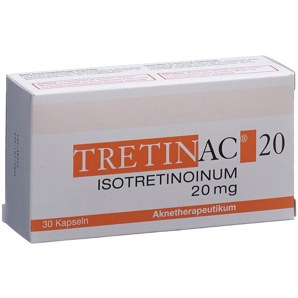 TRETINAC Weichkaps 20 mg Blist 30 Stk, Hauptbild