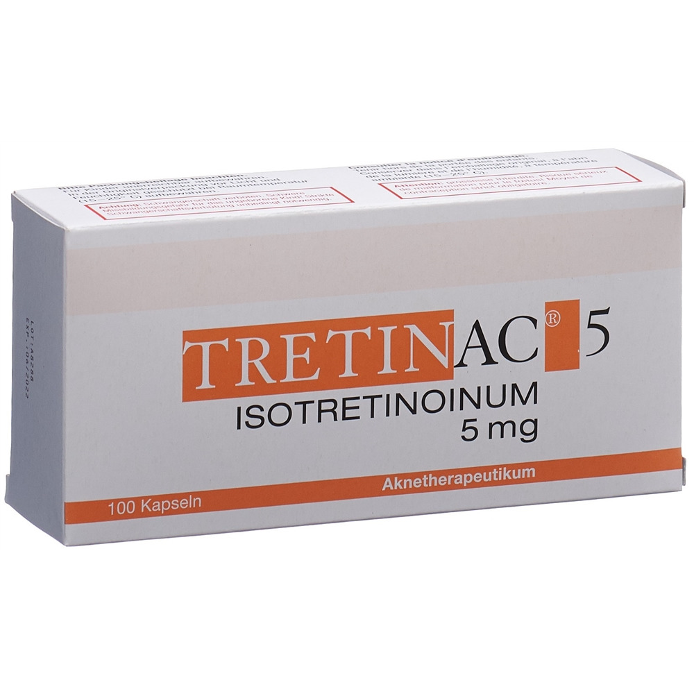 TRETINAC Weichkaps 5 mg Blist 100 Stk, Hauptbild