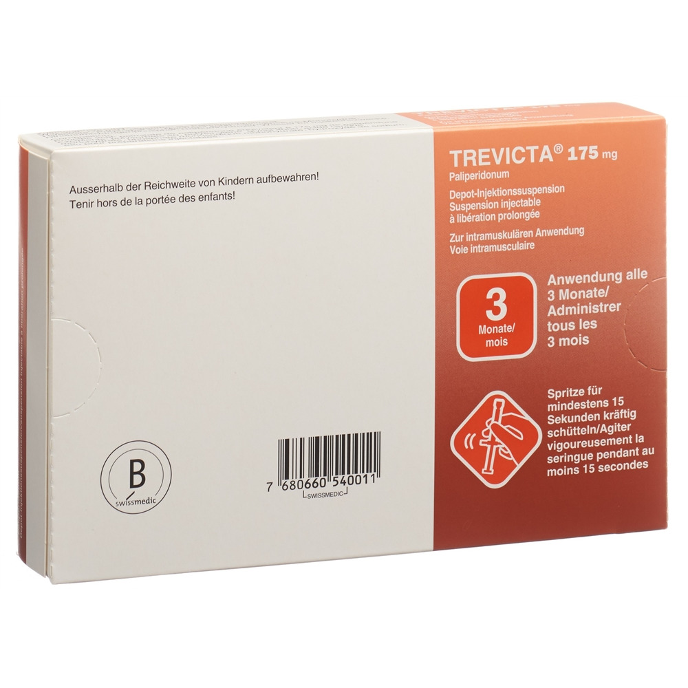 TREVICTA Inj Susp 175 mg/0.875ml Fertspr 0.875 ml, Bild 2 von 2