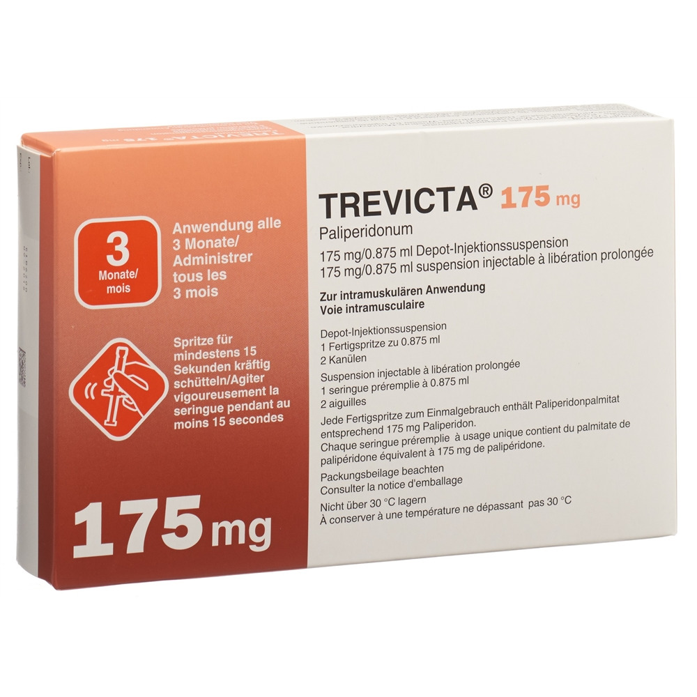 TREVICTA Inj Susp 175 mg/0.875ml Fertspr 0.875 ml, Hauptbild