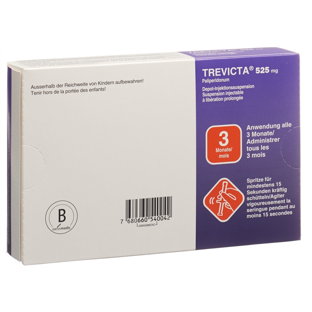 TREVICTA Inj Susp 525 mg/2.625ml Fertspr 2.625 ml, Bild 2 von 2