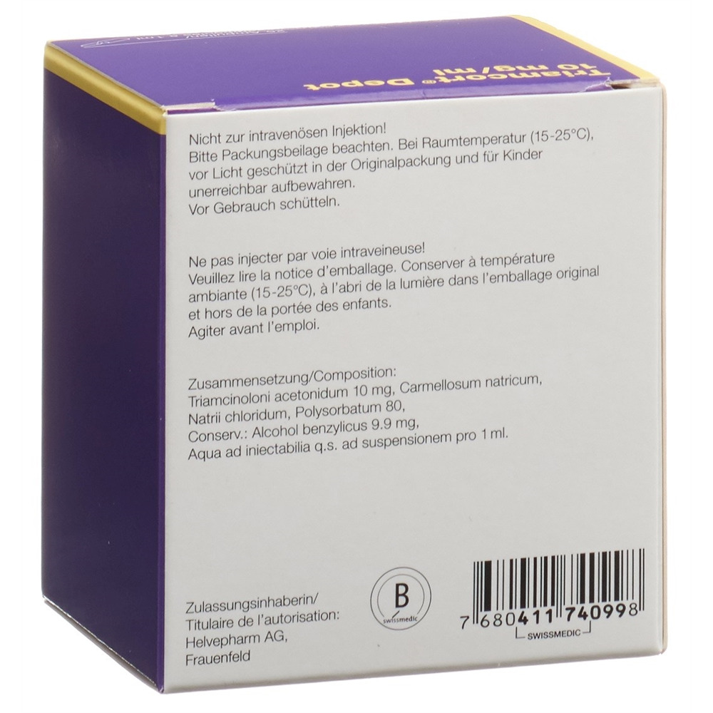 TRIAMCORT Depot 10 mg/ml, Bild 2 von 2