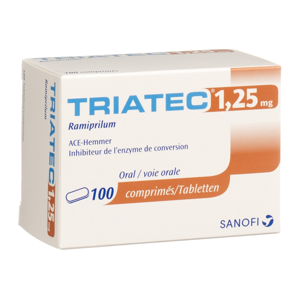 TRIATEC cpr 1.25 mg blist 100 pce, image principale