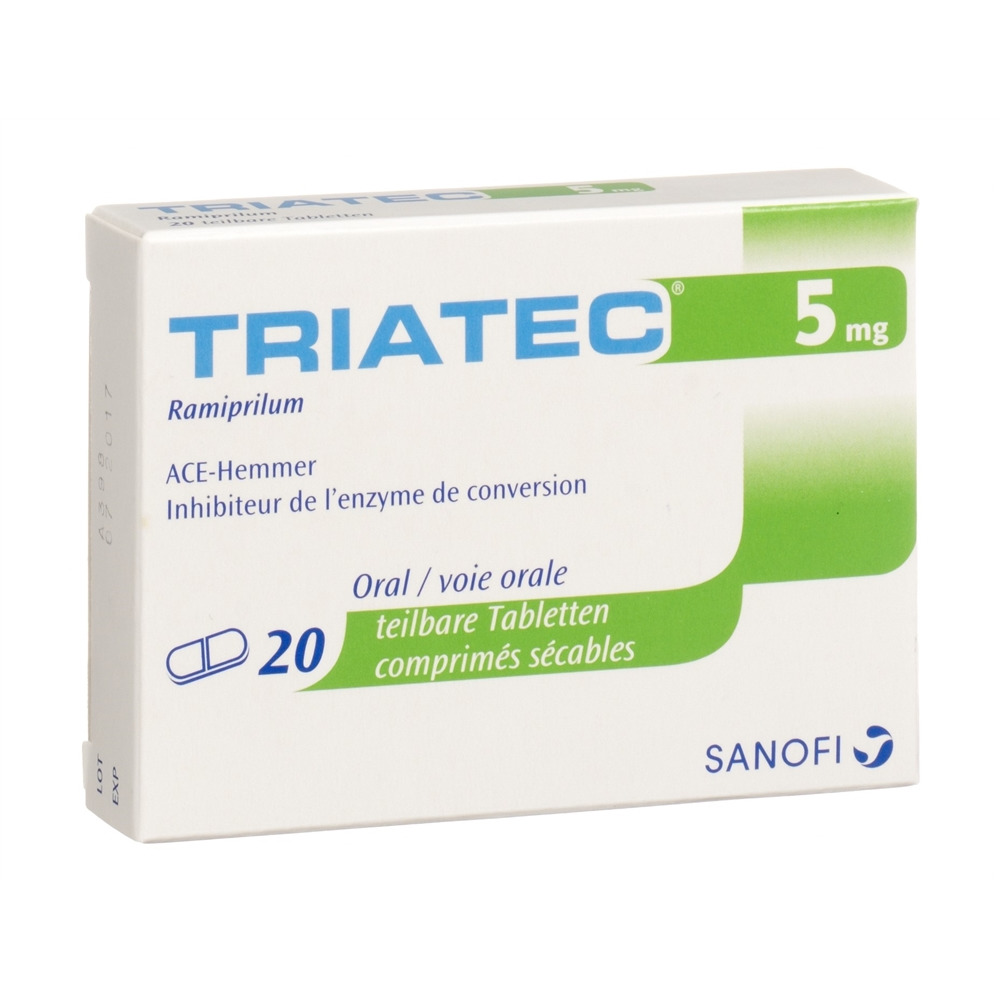 TRIATEC Tabl 5 mg Blist 20 Stk, Hauptbild