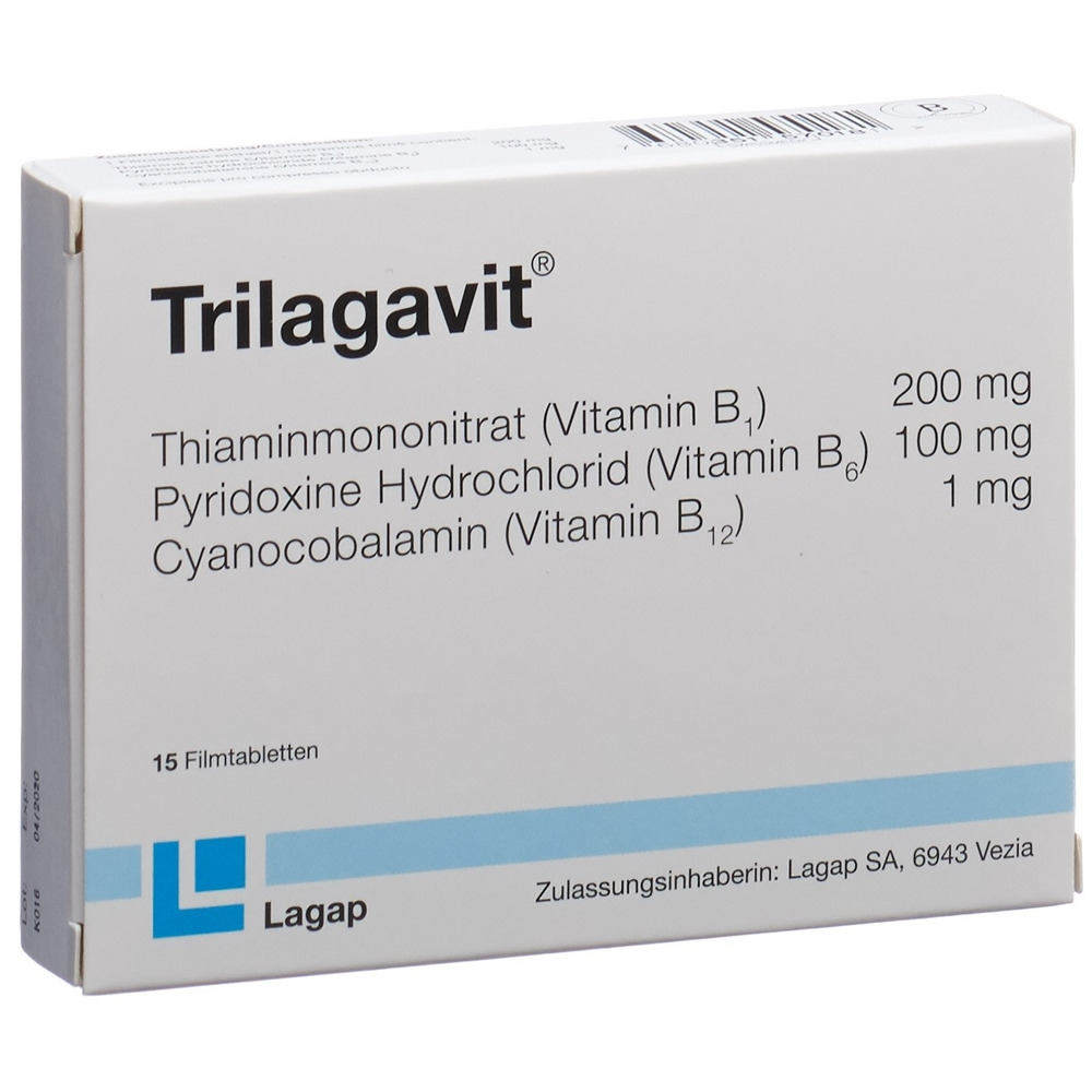 TRILAGAVIT Filmtabl Blist 15 Stk, Hauptbild