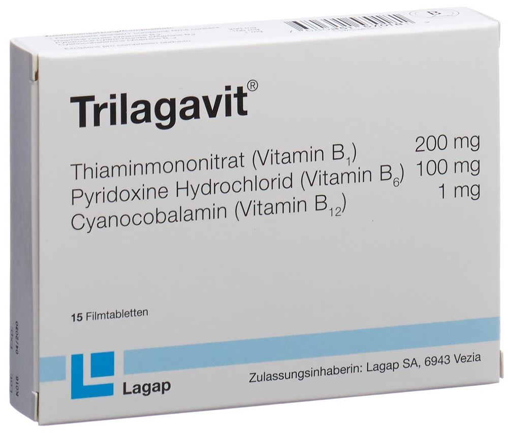 TRILAGAVIT Filmtabl Blist 15 Stk, Hauptbild