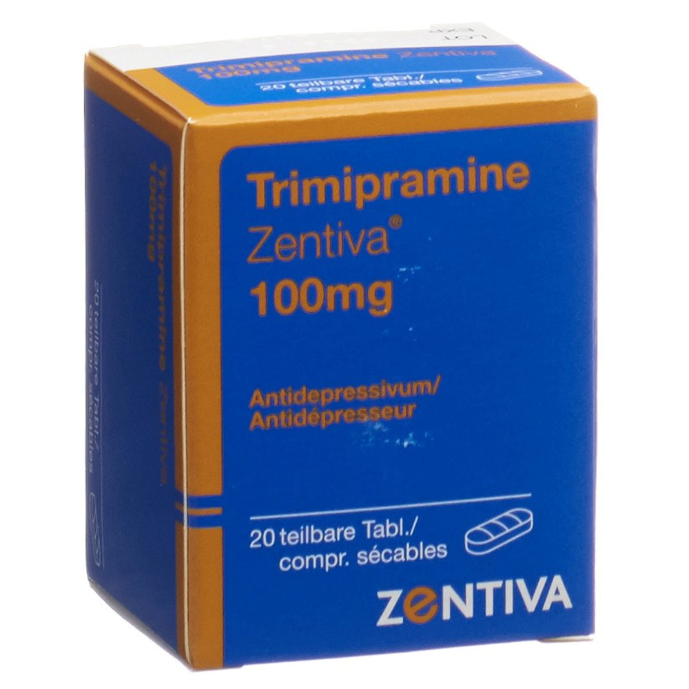 TRIMIPRAMINE Zentiva 100 mg, image principale