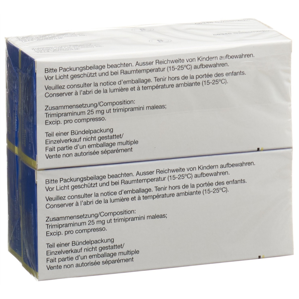 TRIMIPRAMINE Zentiva 25 mg, image 2 sur 2