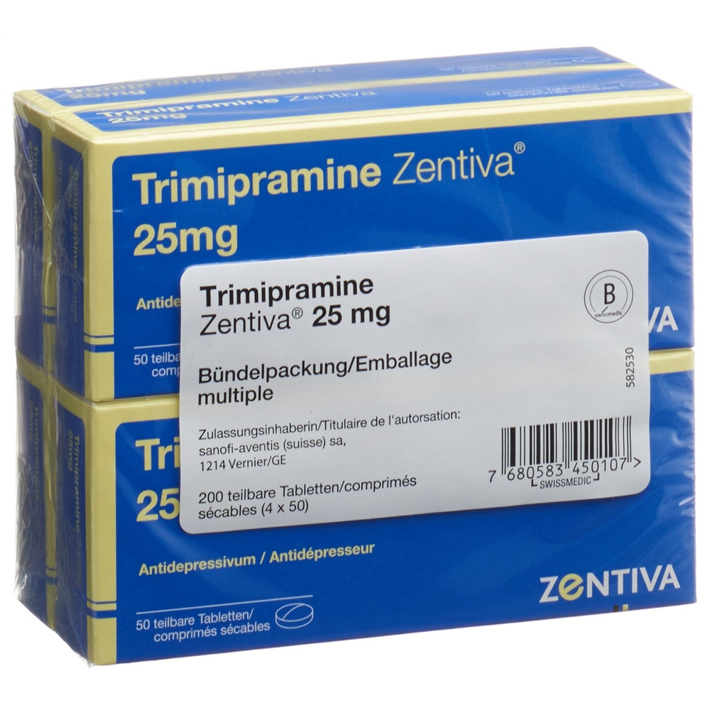 TRIMIPRAMINE Zentiva 25 mg, image principale