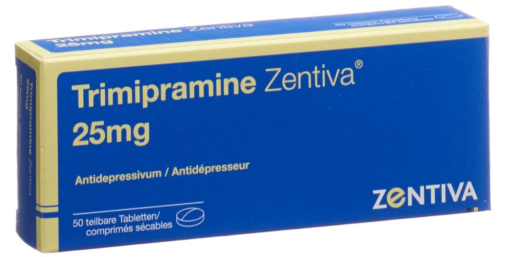 TRIMIPRAMINE Zentiva 25 mg, image principale