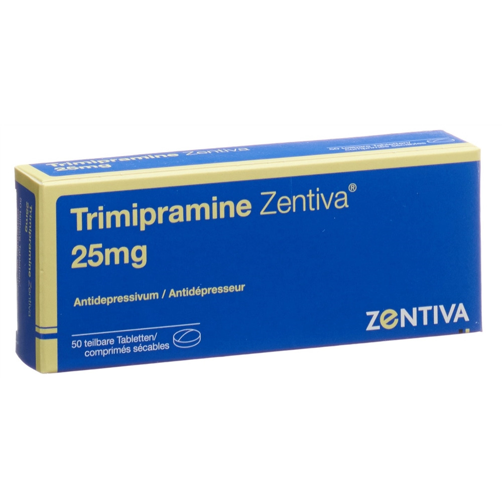 TRIMIPRAMINE Zentiva 25 mg, Hauptbild