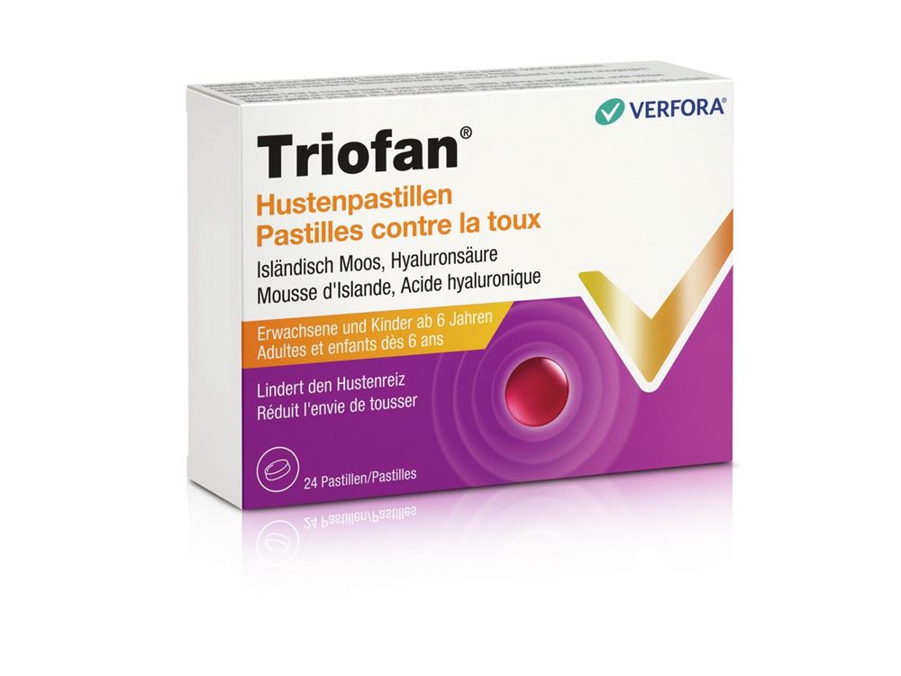 TRIOFAN pastilles contre la toux