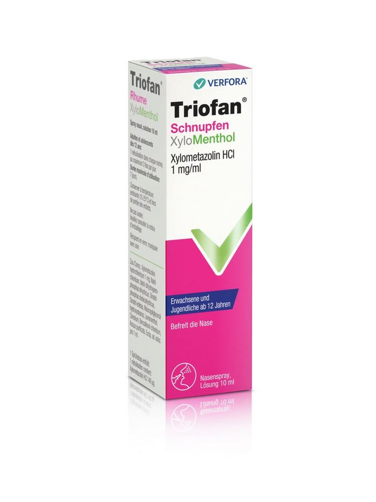 TRIOFAN Rhume XyloMenthol spray 1 mg/ml