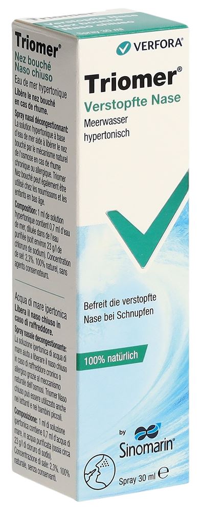 TRIOMER Verstopfte Nase Taschenspray, Hauptbild