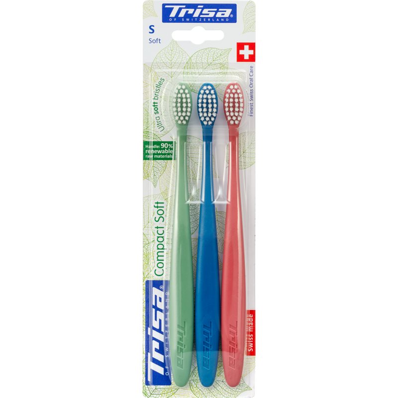 TRISA brosse à dents Compact Soft