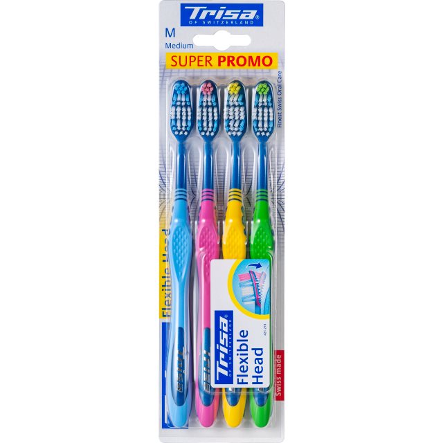 TRISA Flexible Head brosse dents quattro