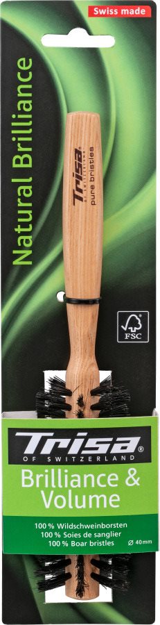 TRISA Natural Brilliance brosse à cheveux, image principale