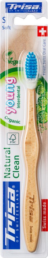 Natural Clean brosse à dents en bois