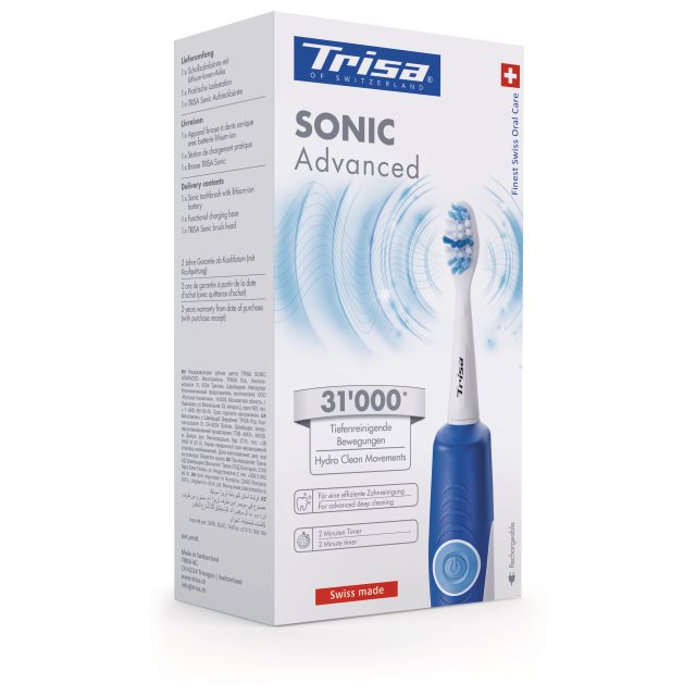 TRISA Sonic Advanced brosse à dents sonique, image 3 sur 3