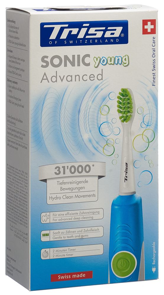 TRISA Sonic Advanced Young brosse à dents sonique