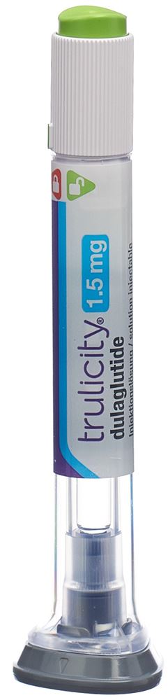 TRULICITY sol inj 1.5 mg/0.5ml stylo prérempli stylo pré 4 pce, image 2 sur 3
