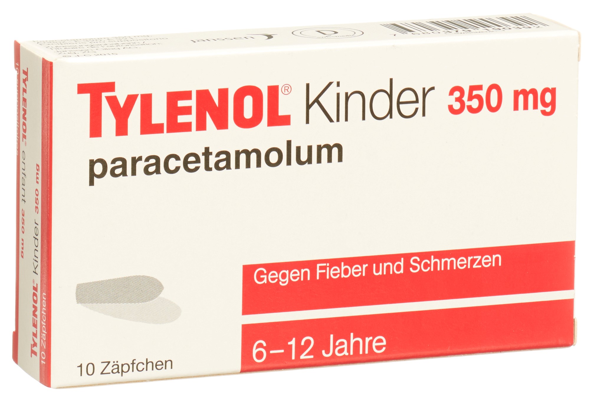 Tylenol enfants 350 mg, image principale