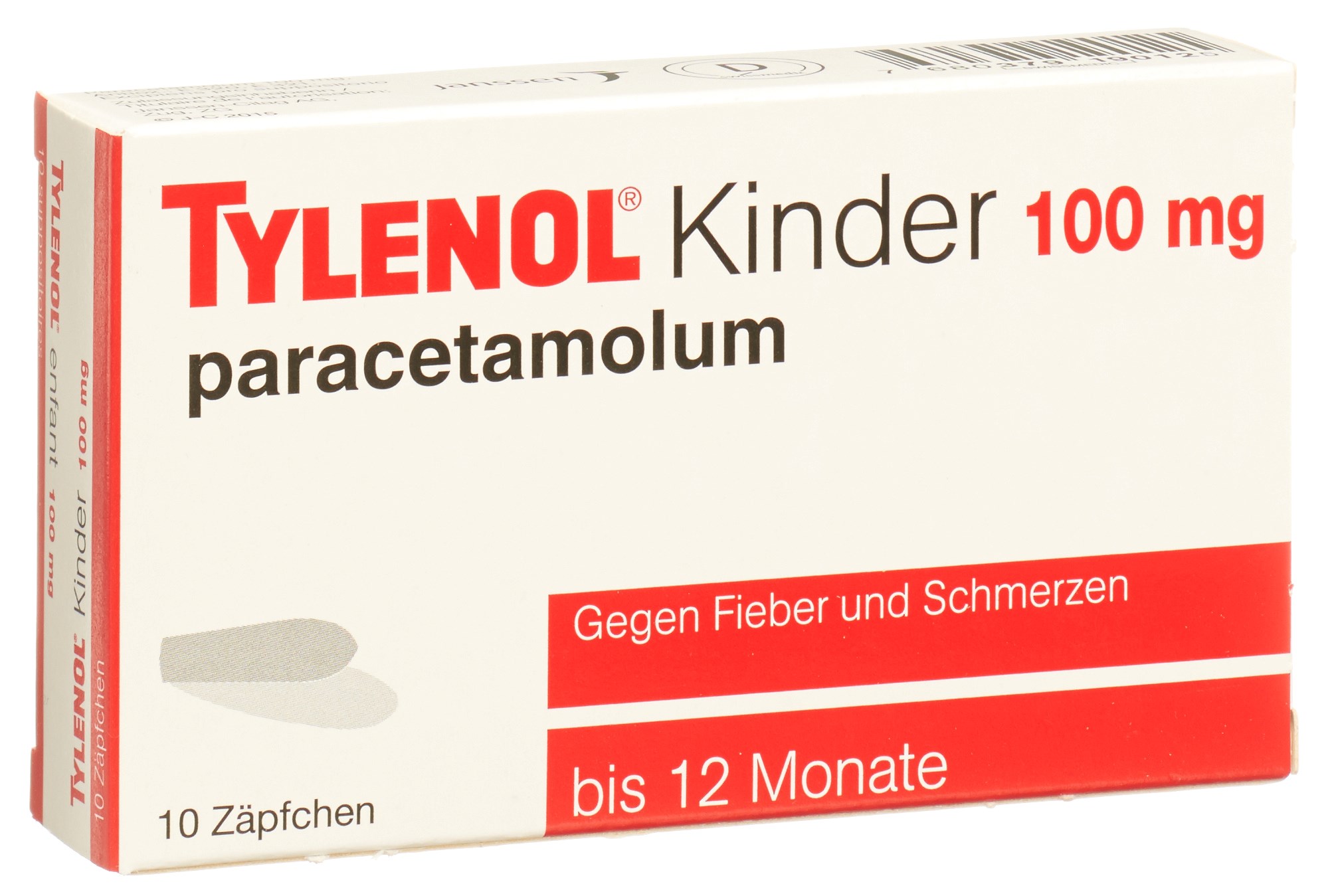 Tylenol Kinder 100 mg, Hauptbild